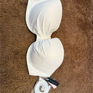 Victoria's Secret White Bikini Top